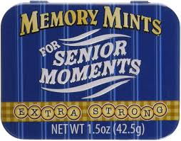 Memory Mints For Senior Moments Candy Tin