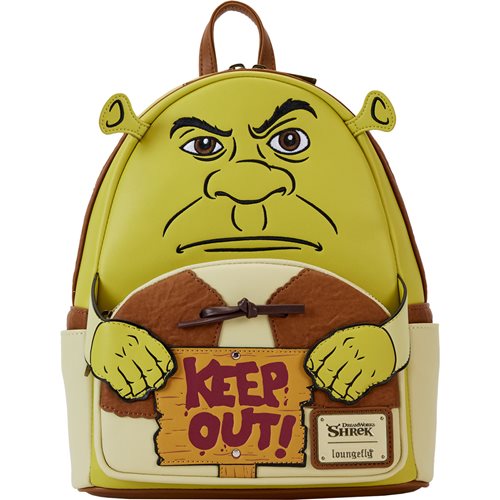 Loungefly Shrek Keep Out Backpack