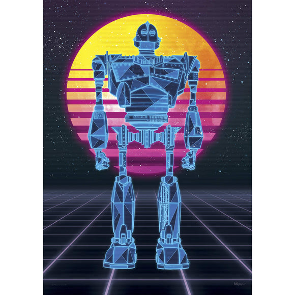 Ready Player One 80s Iron Giant Mighty Print