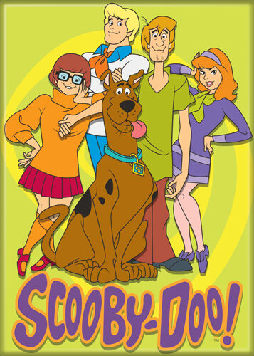 Scooby-Doo Group Magnet