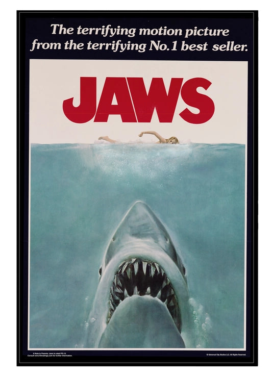 Jaws Movie Poster 13x19
