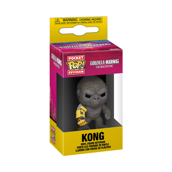 POP! Keychains - Godzilla vs Kong The New Empire - Kong with Mechanical Arm