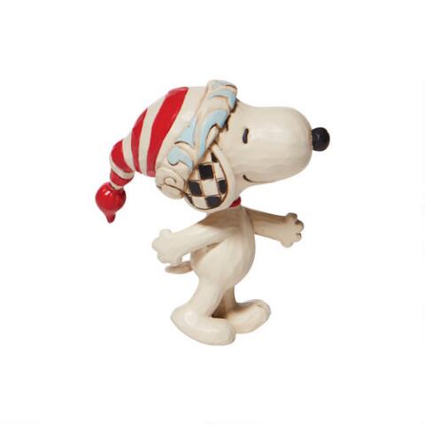 Peanuts - Mini Skating Snoopy Jim Shore