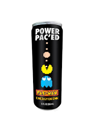 Pac-Man Power Pac'd Energy Drink