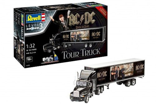 ACDC Truck & Trailer 1/32 Scale Model Kit