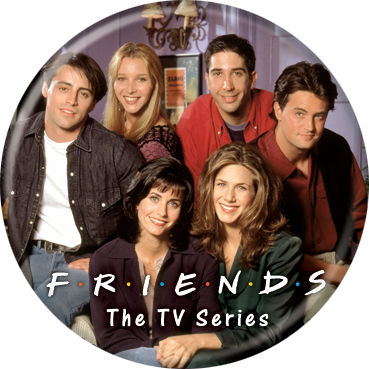 Friends Cast In Apartment Button