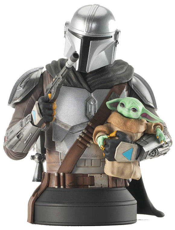 Star Wars - Mandalorian with Grogu PX Exclusive 1/6 scale Bust