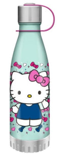 Hello Kitty 20oz Bows & Hearts Curved Water Bottle