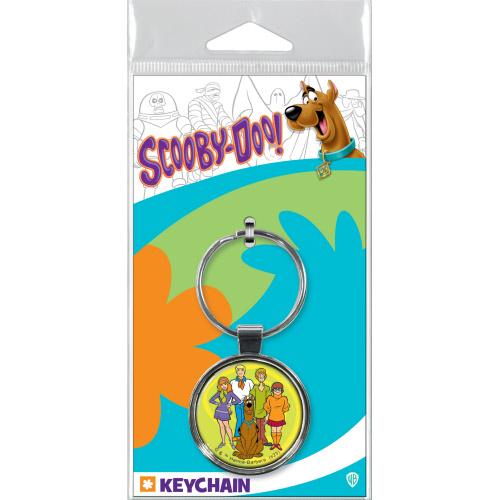 Scooby Doo Group on Green Keychain
