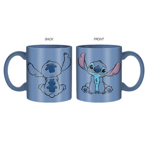 Stitch 20oz Two Sided Blue Mug