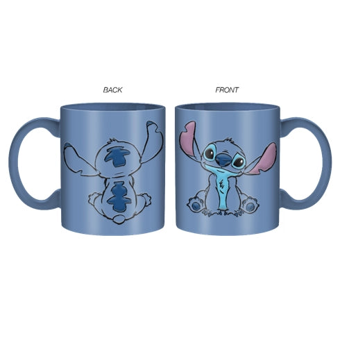 Stitch 20oz Two Sided Blue Mug