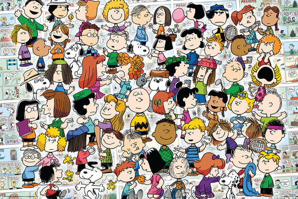 Peanuts Collage 24x36 Poster