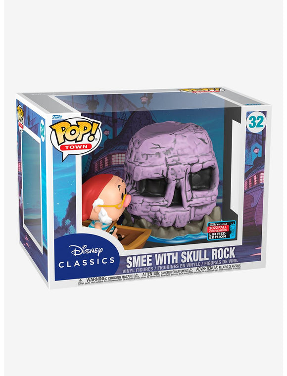 POP! Town: Peter Pan Smee w/Skull Rock 2022 BoxLunch Fall Convention Exclusive