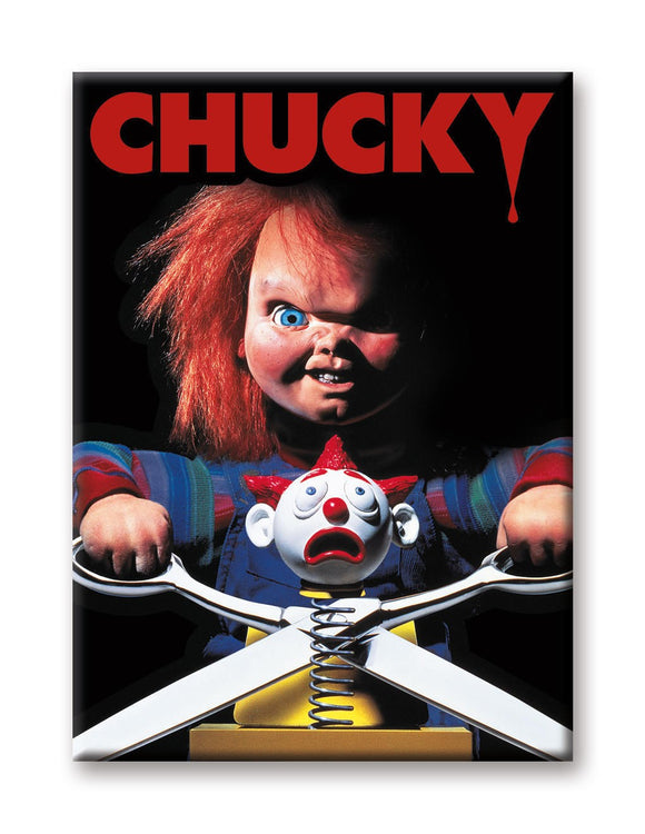Child's Play - Chucky with Scissors Magnet