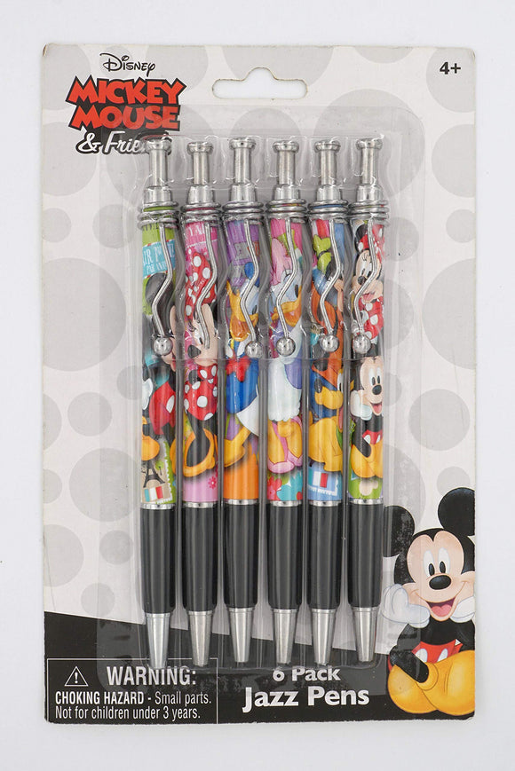 Disney Mickey Gang Jazz Pen 6 Piece Set
