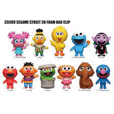 Sesame Street Series 1 Mystery Keychain