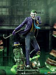 The Joker Deluxe 1:10 Scale Iron Studios Statue