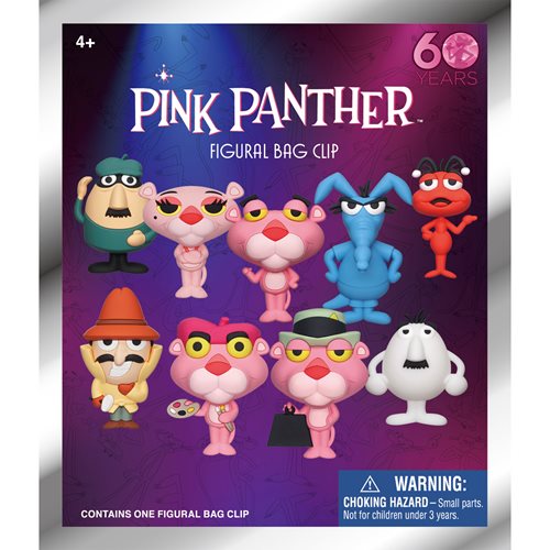 Pink Panther 3D Mystery Bag Clip