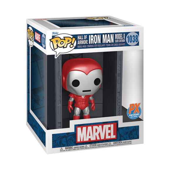 POP! Hall of Armor: Iron Man MKVIII Silver Centurian PX Exclusive