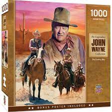 John Wayne Cowboy Way 1000pc Puzzle