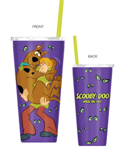 Scooby Doo 22oz Double Wall Stainless Steel Tumbler