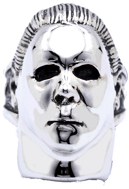 Halloween - Michael Myers Plated Brass Ring (Size 9)