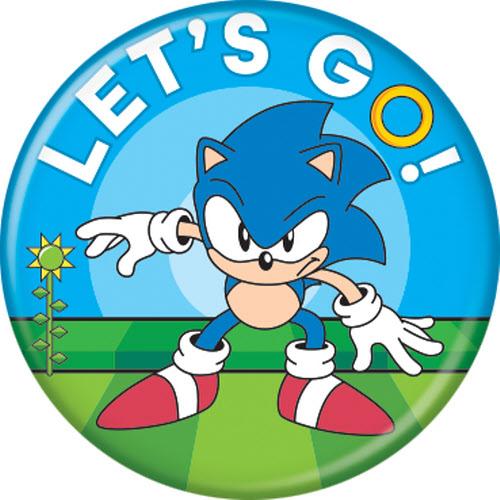 Sonic the Hedgehog - Let's Go Button