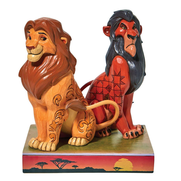 Lion King Simba & Scar Jim Shore