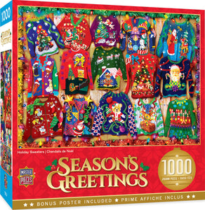 Holiday Signature "Holiday Sweaters" 500 pc Puzzle