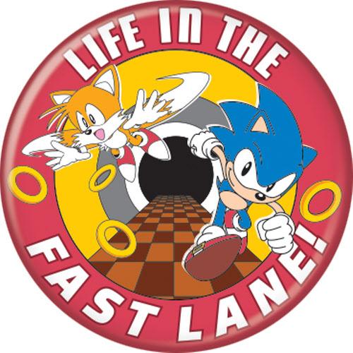 Sonic the Hedgehog - Life in the Fastlane Button