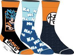 Dragon Ball Z 3pk Socks