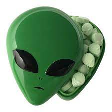 Alien Head Candy Tin