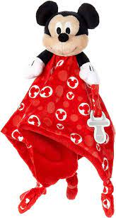 Mickey Mouse Snuggle Blanket with Pacifier Loop