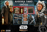 Star Wars The Mandalorian Ahsoka & Grogu Sixth Scale Hot Toys Set