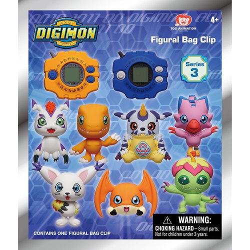 Digimon Series 3 Mystery Bag Clip