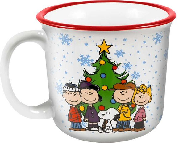 Peanuts Christmas Ceramic Camper Mug
