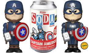 Avengers Endgame Captain America Vinyl Soda (EE Exclusive)