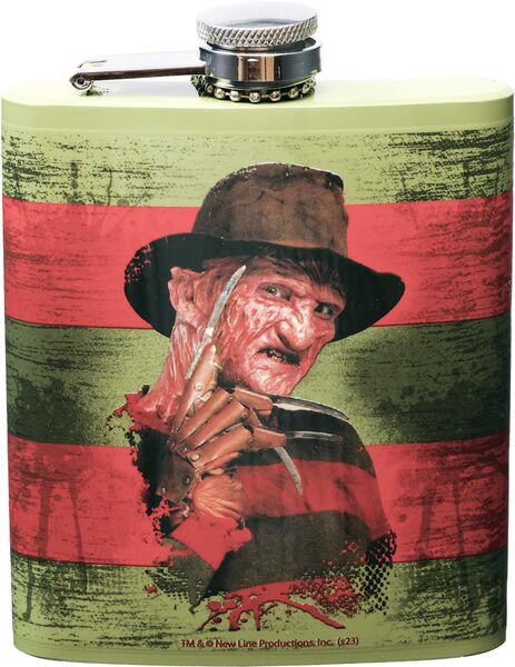 Nightmare on Elm Street Freddy Flask
