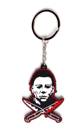 Halloween Michael Myers with Knives Keychain