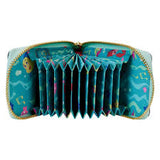 Loungefly Little Mermaid 35th Anniversary Life is the Bubbles Accordion Wallet