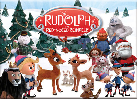 Rudolph Cast Magnet