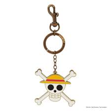 Loungefly One Piece Skull Enamel Keychain