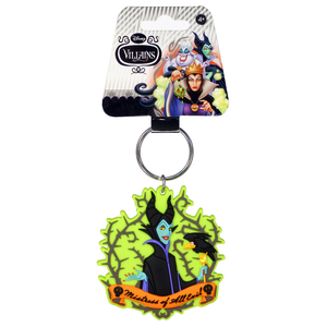 Maleficent & Crow Soft Touch Bag Clip