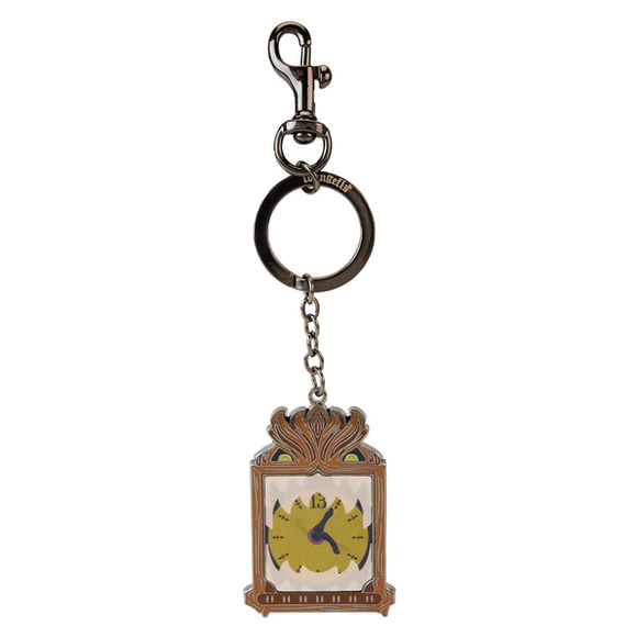 Loungefly Haunted Mansion Clock Keychain