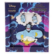 Loungefly - Disney Aladdin Genie Mixed Emotions Pin Set