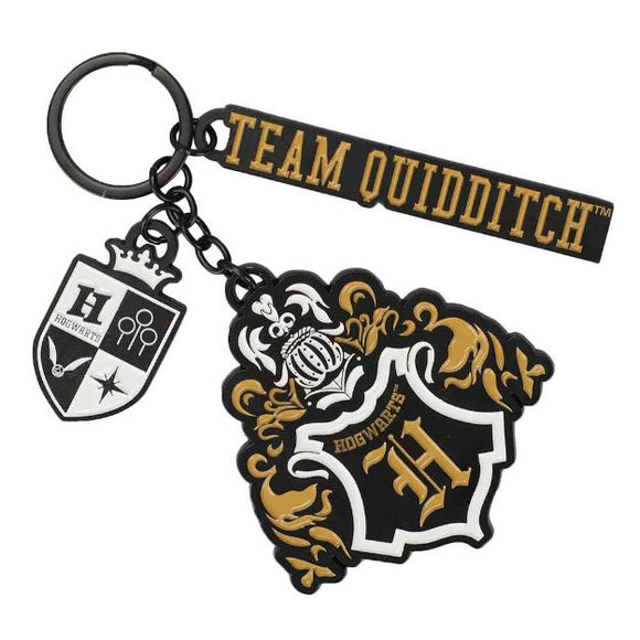 Harry Potter Hogwarts Quidditch Team Keychain