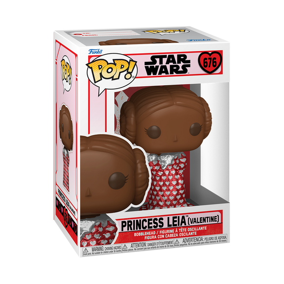 POP! Star Wars - Valentine Chocolate Princess Leia