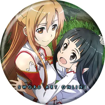 Sword Art Online S1 Acuna and Yui Button