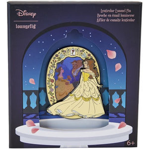 Beauty & the Beast Belle Lenticular 3" Collector Box Pin