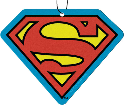 Superman Logo 3pk Air Freshener (New Car Scent)